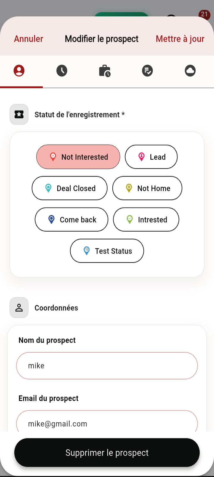 door knock pro lead management  lead tracking  lead qualification  lead generation  CRM  sales leads