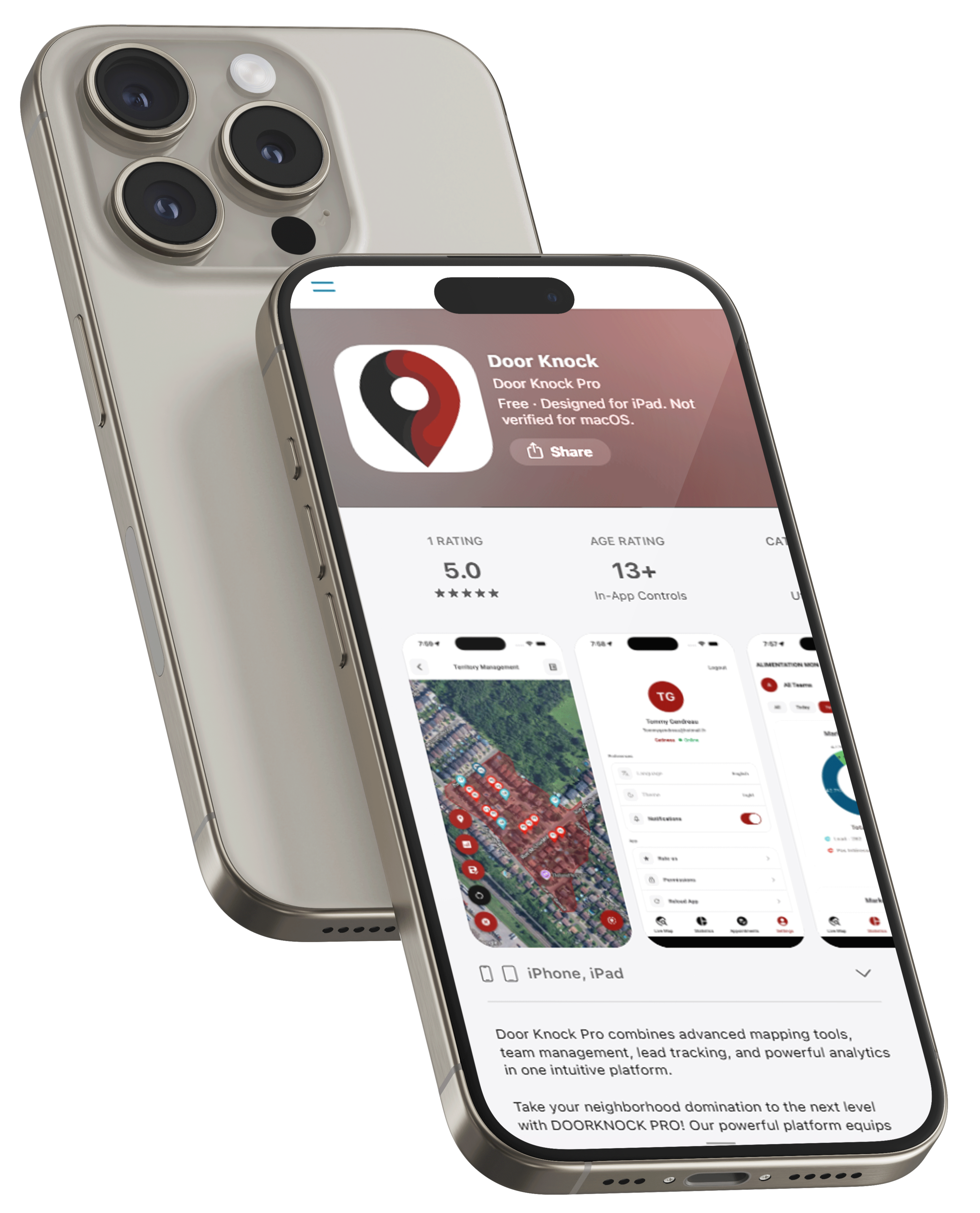 Door Knock Pro mobile app